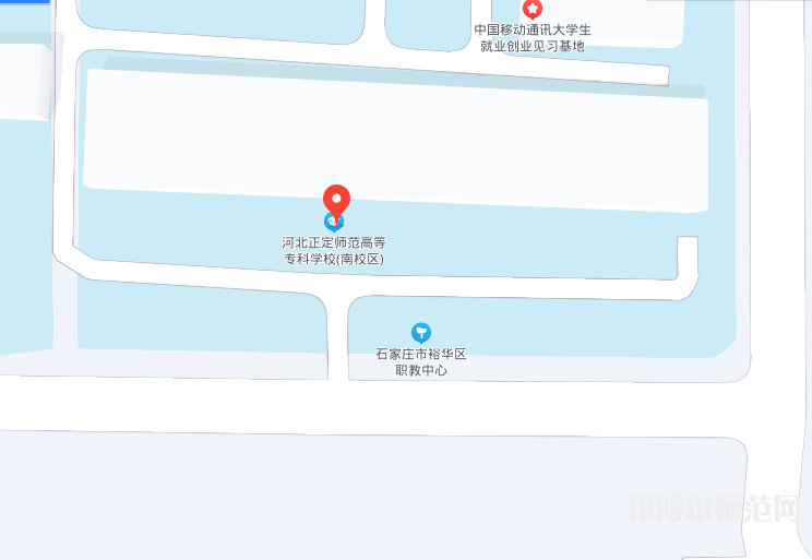 河北正定師范高等?？茖W(xué)校南校區(qū)2023年地址在哪里 